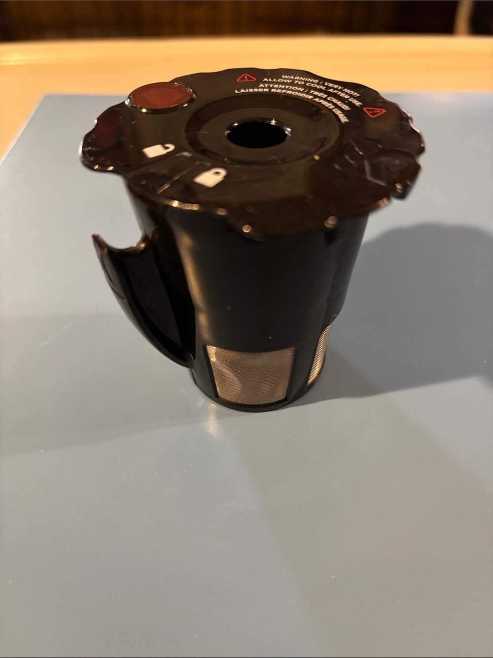 Reusable Black Coffee Filter for Single-Serve Brewers